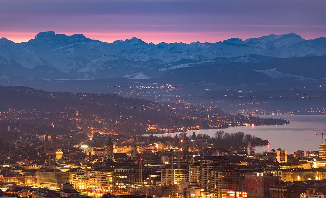 Day 1 Overnight in Zurich