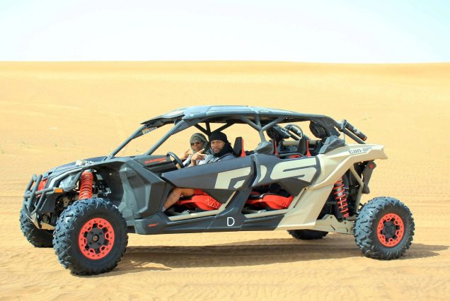 Dune Buggy Ride in Dubai | 4 Seater CAN-am Maverick x3 1700cc