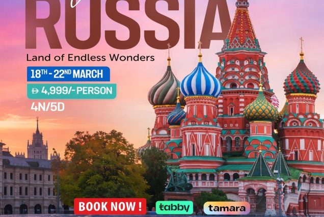 Russia – Eid al-Fitr (18th Mar – 22 Mar)